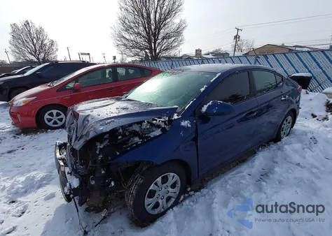 2018 Hyundai Elantra Se z USA, uszkodzony, nr VIN 5NPD74LF3JH354491